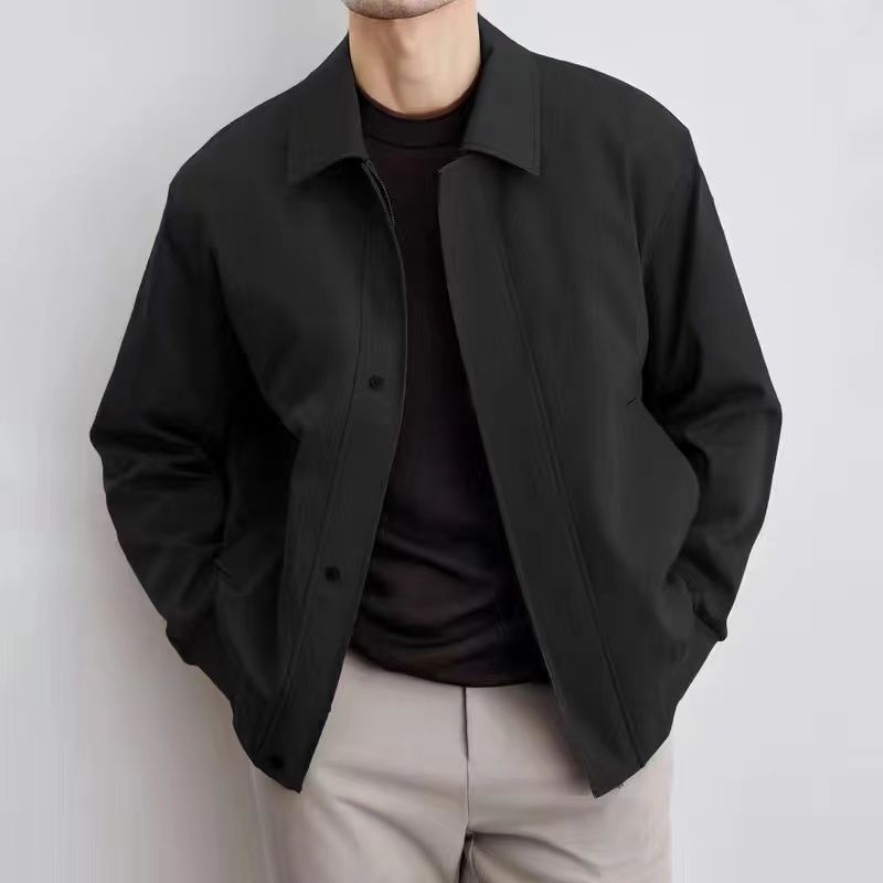 Coats & Jackets |  Mens Collared Cotton-Jersey Jacket Clothing Coats & Jackets