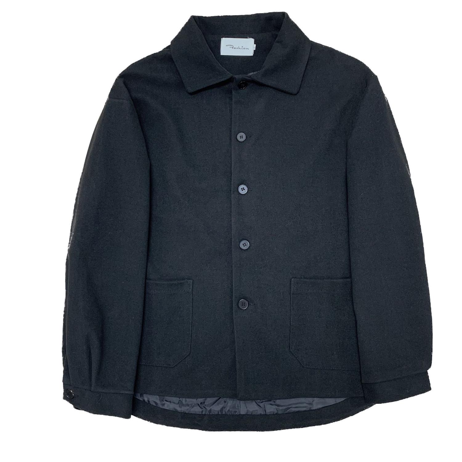 Coats & Jackets |  Mens Knitted-Collar Workwear Jacket Clothing Coats & Jackets