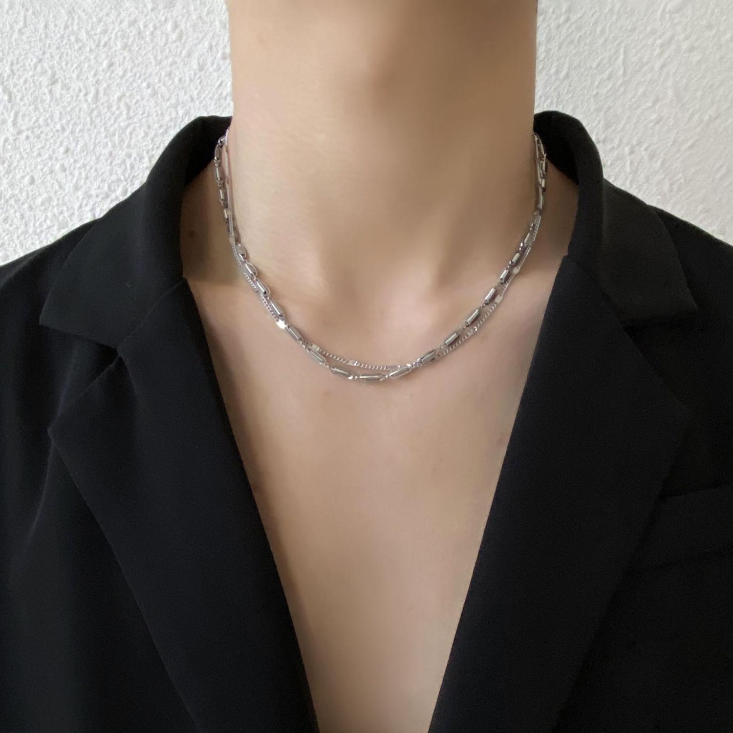 Jewelry |  Mens 2-Pack Chain Necklaces Accessories Jewelry