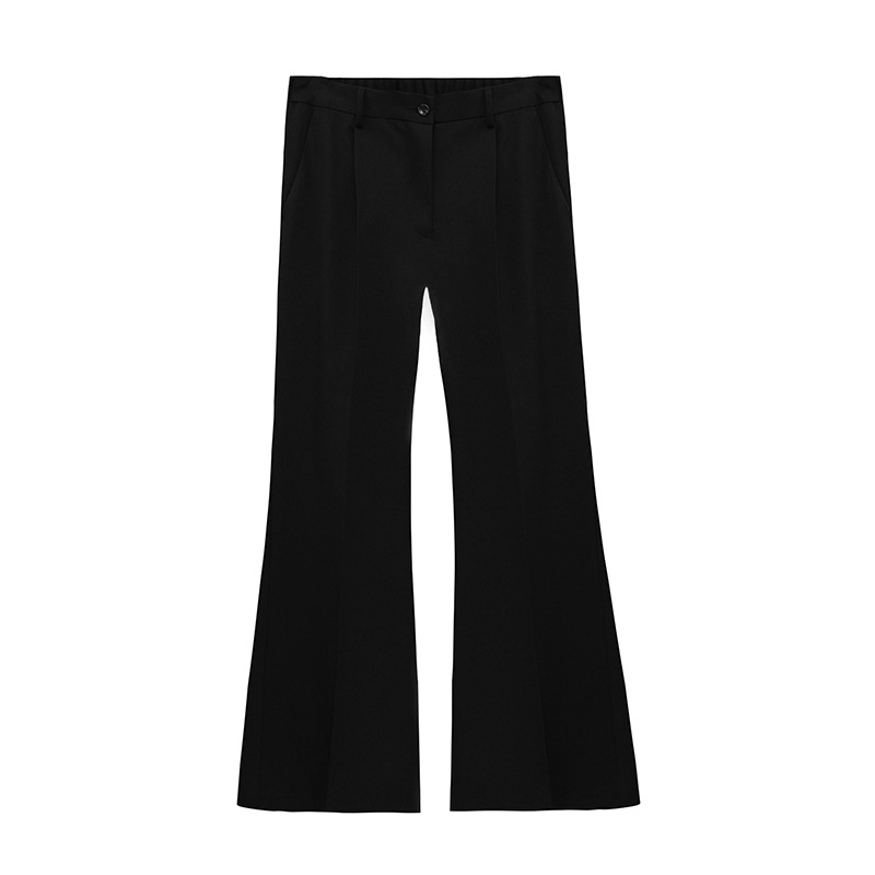 Pants |  Womens Flared Wool Pants Clothing Pants