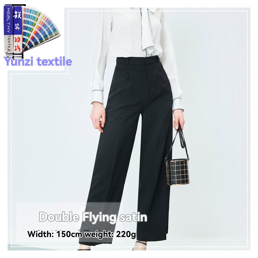 Pants |  Womens Pleated Barrel-Leg Wool-Blend Pants Clothing Pants