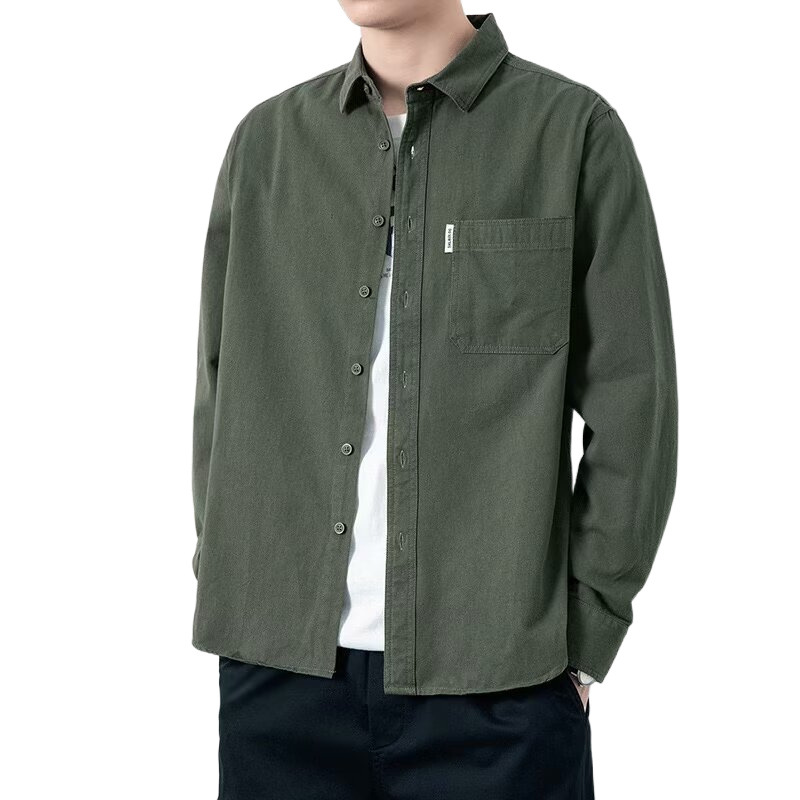 Shirts |  Mens Relaxed Twill Shirt Clothing Mens