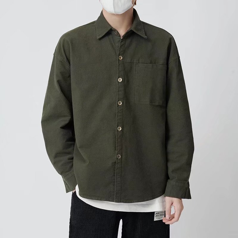 Shirts |  Mens Relaxed Twill Shirt Clothing Mens