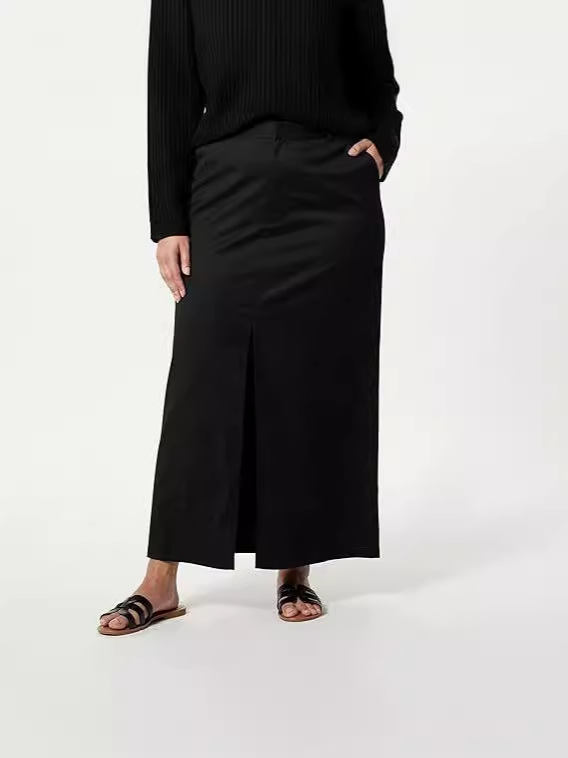 Skirts |  Womens Wool Column Maxi Skirt Clothing Skirts