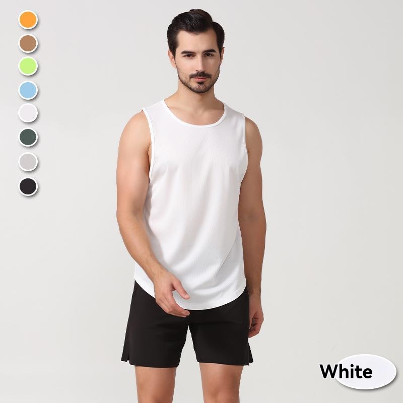 Sweaters & Cardigans |  Mens Ribbed-Knit Crew-Neck Tank Top Clothing Mens