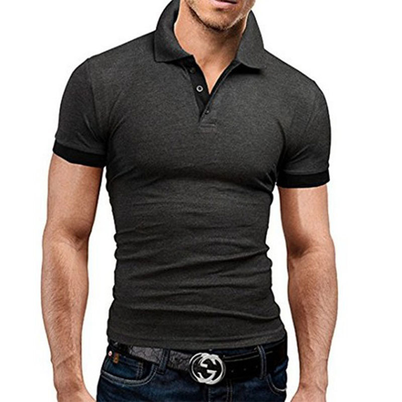 Sweaters & Cardigans |  Mens Slim Knitted Silk Polo Shirt Clothing Mens