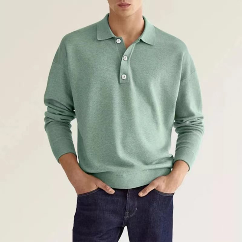 Sweaters & Cardigans |  Mens Slim Merino Wool Polo Shirt Clothing Mens