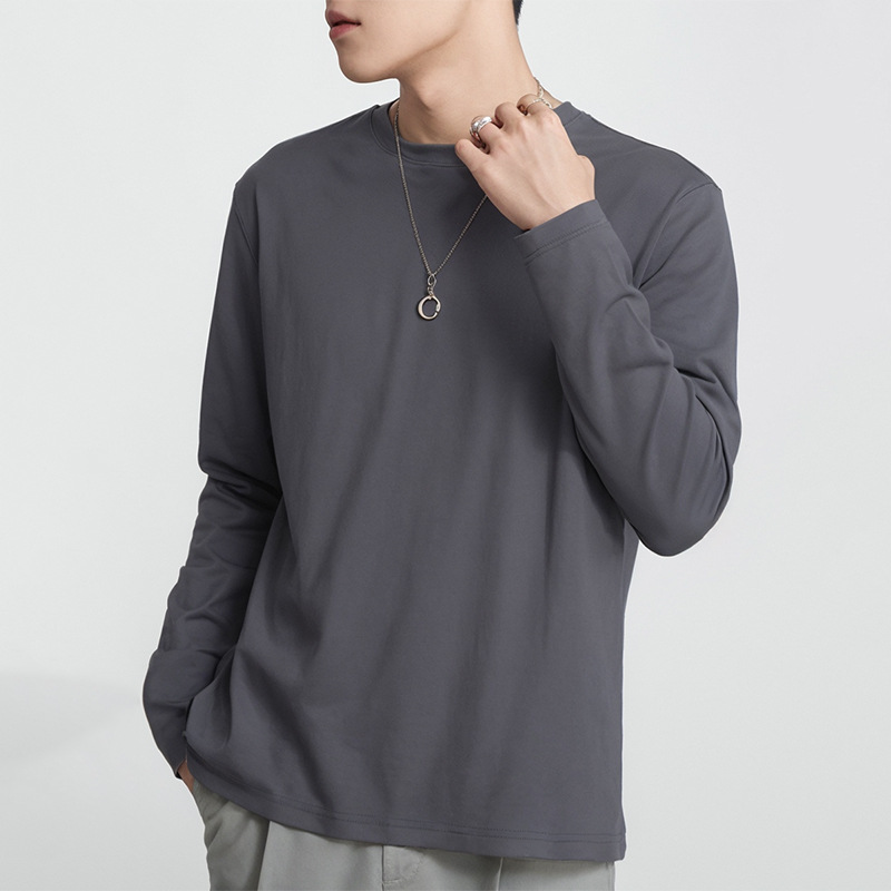 T-Shirts |  Mens Interlock Jersey Long-Sleeved T-Shirt Clothing Mens