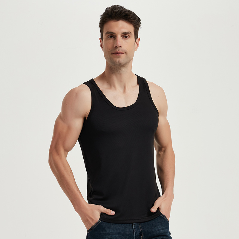 T-Shirts |  Mens Slim Ribbed Tank Top Clothing Mens