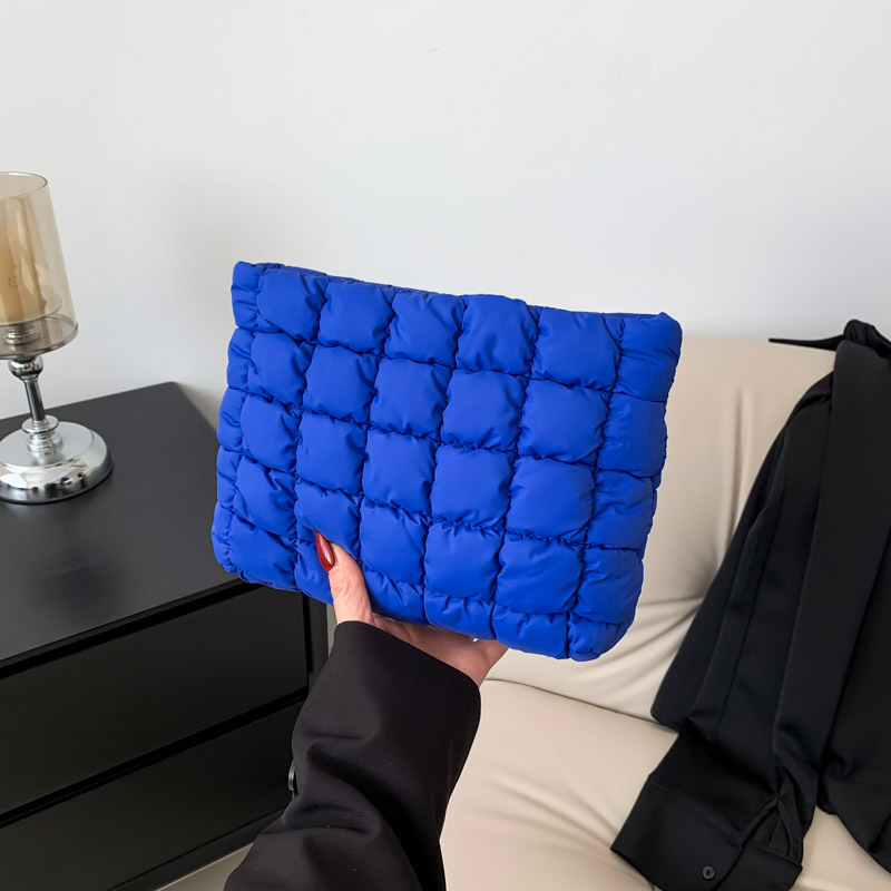 Bags |  Womens Pillow Oversized Quilted Clutch – Leather Accessories Bags