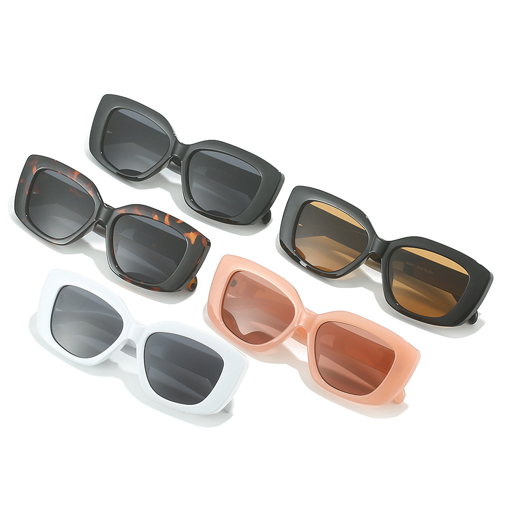 Sunglasses |  Womens The Rectangle Acetate Sunglasses Accessories Sunglasses