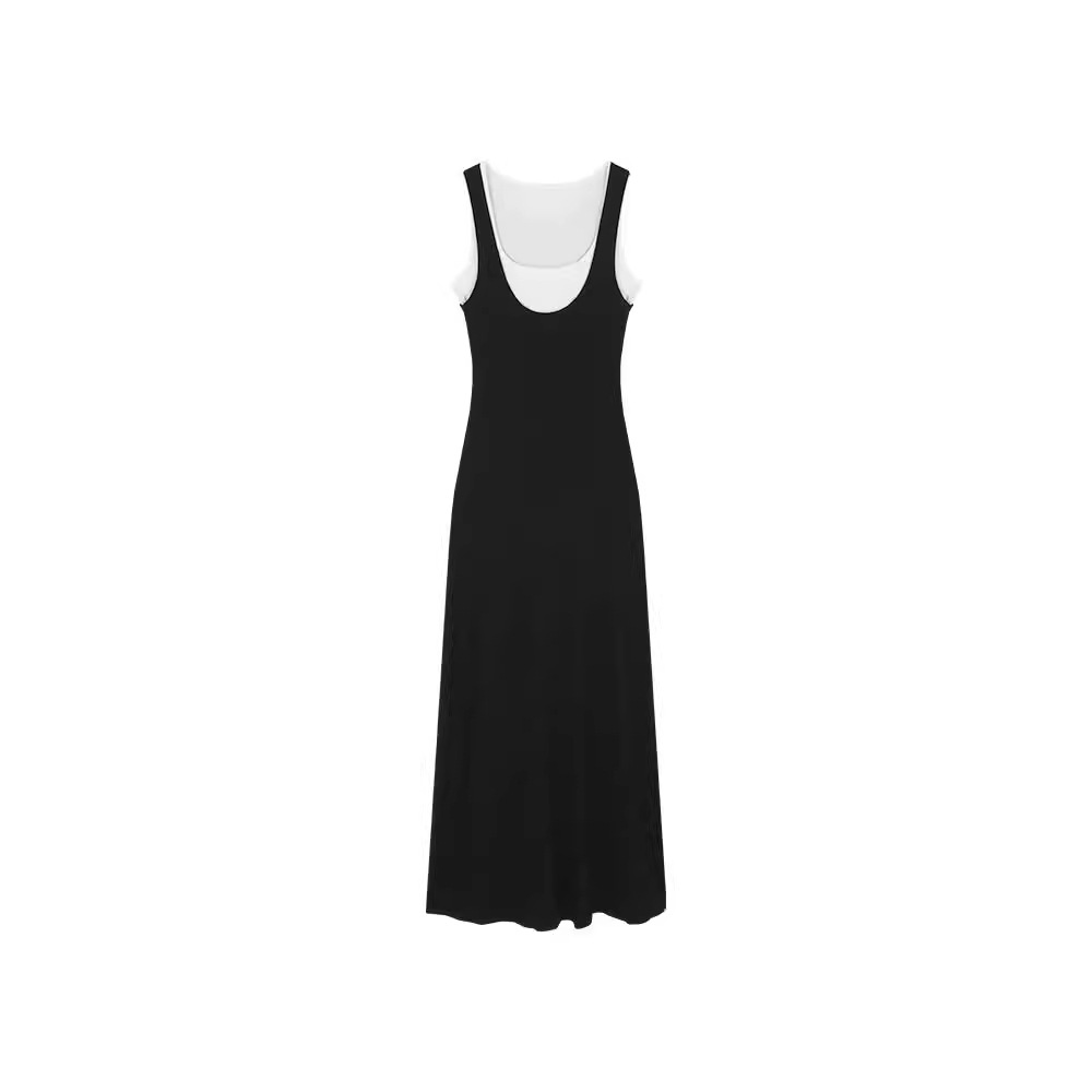 Dresses & Jumpsuits |  Womens Scoop-Neck Jersey Midi Dress Clothing Dresses & Jumpsuits